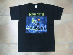 Megadeth čierne pánske tričko 100%bavlna