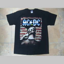 AC/DC   čierne pánske tričko 100%bavlna