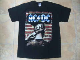 AC/DC   čierne pánske tričko 100%bavlna