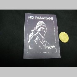 No Pasaran!  nálepka 10x7cm