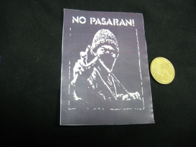 No Pasaran!  nálepka 10x7cm