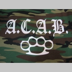 A.C.A.B.  BOXER pánske maskáčové tričko 100%bavlna