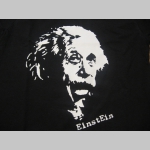 Einstein čierne pánske tričko materiál 100% bavlna