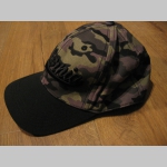 California NIGHTCAMO - nočný maskáč,  klasická skate - basebal šiltovka so zapínaním na plastové cuplíky vzadu (posledný kus!!)