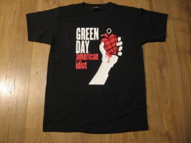 Green Day, čierne pánske tričko 100%bavlna 