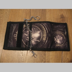 Nightwish hrub&aacute; pevn&aacute; textiln&aacute; peňaženka s retiazkou a karab&iacute;nkou