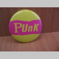 Punk odznak priemer 25mm