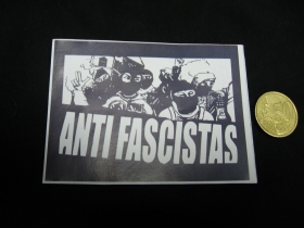 Antifascistas  nálepka 10x7cm