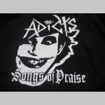 The Adicts - Songs of Praise  čierna mikina bez kapuce 80% bavlna 20%polyester