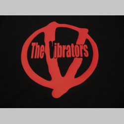 The Vibrators čierne dámske tričko materiál 100% bavlna