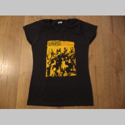 Exploited - Attack Alternative  čierne d&aacute;mske tričko Fruit of The Loom 100%bavlna 