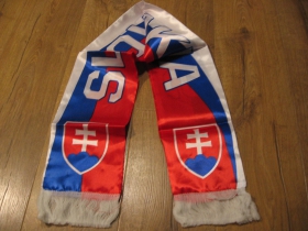 Slovakia &scaron;&aacute;l tenk&yacute; hladk&yacute; jar/leto rozmery 130x17cm 100%polyester 