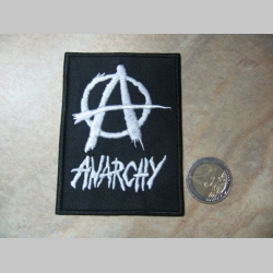 Anarchy nažehľovacia nášivka (možnosť nažehliť alebo našiť na odev) 