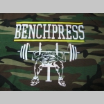 Bench Press pánske maskáčové tričko 100%bavlna