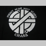 Crass - Fight War not Wars  pánske tričko 100%bavlna  Fruit of The Loom