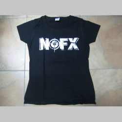 NOFX čierne dámske tričko 100%bavlna