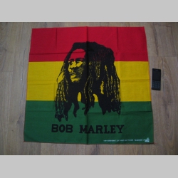 Bob Marley veľká Šatka 100%bavlna, rozmery cca.70 x 70cm