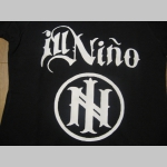 ill Niňo  čierne dámske tričko materiál 100%bavlna