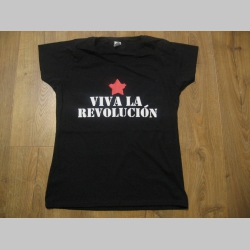 Viva la Revolucion dámske tričko 100 %bavlna značka Fruit of The Loom