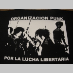 Organizacion Punk  mikina s kapucou stiahnutelnou šnúrkami a klokankovým vreckom vpredu 65%bavlna 35%polyester 