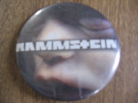 Rammstein odznak veľký, priemer 55mm