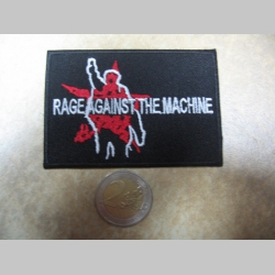 Rage Against The Machine nažehľovacia vyšívaná nášivka (možnosť nažehliť alebo našiť na odev)