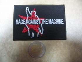 Rage Against The Machine nažehľovacia vyšívaná nášivka (možnosť nažehliť alebo našiť na odev)