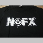 NOFX čierne dámske tričko 100%bavlna