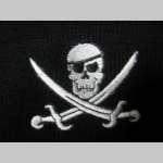 zimná čiapka s vyšívaným logom " pirát " farba čierna, materiál 100%akryl   univerzálna veľkosť