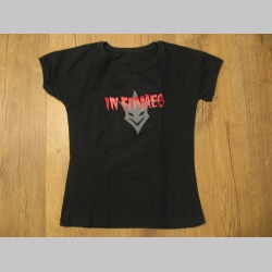 In Flames dámske tričko, čierne materiál 100% bavlna 