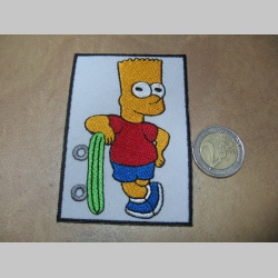 Bart Simpson nažehľovacia nášivka (možnosť nažehliť alebo našiť na odev)