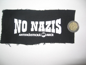 No nazis potlačená nášivka cca.12x6cm (po krajoch neobšívaná)