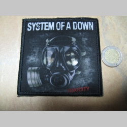 System of a Down   ofsetová nášivka po krajoch obšívaná cca. 9x9cm 
