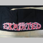 The Exploited čierne tepláky s tlačeným logom