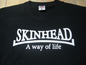 Skinhead a Way of Life dámske tričko 100%bavlna značka Fruit of the Loom