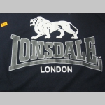Lonsdale tmavomodré pánske tričko so šedým levom  35%bavlna 65%polyester