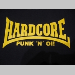 Hardcore Punk n Oi! pánske tričko (nie mikina!!) s dlhými rukávmi vo farbe " metro " čiernobiely maskáč gramáž 160 g/m2 materiál 100%bavlna