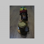 RASTAMAN plastová RASTA figúrka " Bongo " rozmery cca. 14 x 9x 9cm  materiál 100% teflón