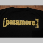 Paramore čierne pánske tričko materiál 100% bavlna