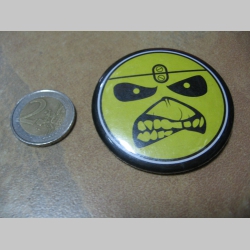 Iron Maiden smrtka odznak veľký, priemer 55mm