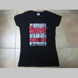 Slipknot People - Shit  čierne dámske tričko 100%bavlna