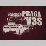 Legenda Praga V3S -  pánske tričko s obojstrannou potlačou 100%bavlna značka Fruit Of The Loom