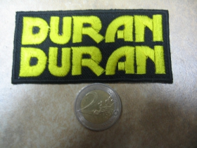 Duran Duran  nažehľovacia vyšívaná nášivka (možnosť nažehliť alebo našiť na odev)