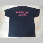 Depeche Mode  band čierne pánske tričko 100%bavlna