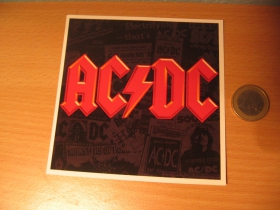 AC/DC pogumovaná nálepka