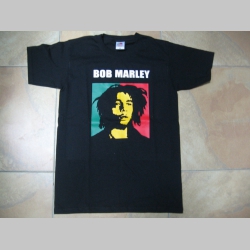 Bob Marley  čierne pánske tričko  100%bavlna 