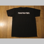 Foo Fighters, čierne pánske tričko 100%bavlna