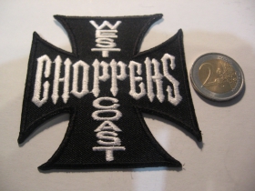 Choppers nažehľovacia vyšívaná nášivka (možnosť nažehliť alebo našiť na odev) materiál 100%bavlna 