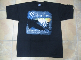 Sabaton, pánske čierne tričko.