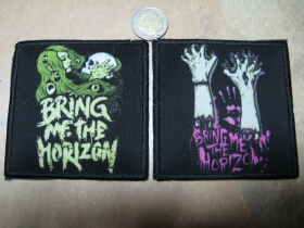 Bring Me The Horizon   ofsetová nášivka po krajoch obšívaná cca. 9x9cm  cena za 1ks!!!